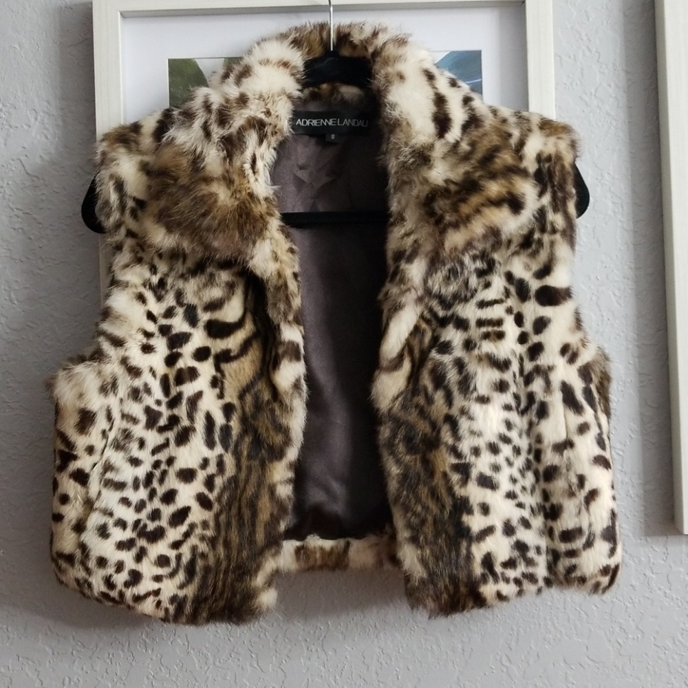 Adrienne Landau fur vest